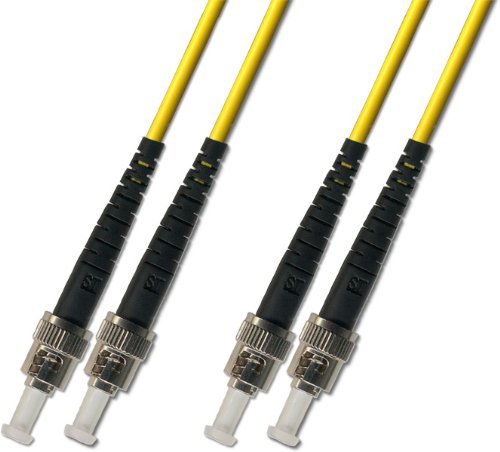 30M Multimode Duplex Fiber Optic Cable (62.5/125) - ST to ST