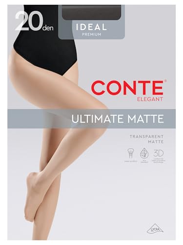 Image of Conte Tights Classic Matt Sheer Pantyhose with Control Top Ideal 20 den