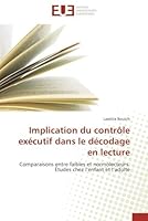 Implication Du Contrale Exa(c)Cutif Dans Le Da(c)Codage En Lecture 6131536066 Book Cover