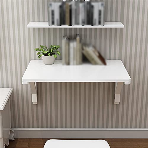 Établi pliant en pin à structure robuste avec plateau blanc minimaliste - 6