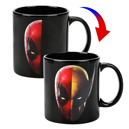 Taza cerámica Reactiva al Calor Deadpool & Wolverine 16 oz miniatura 3