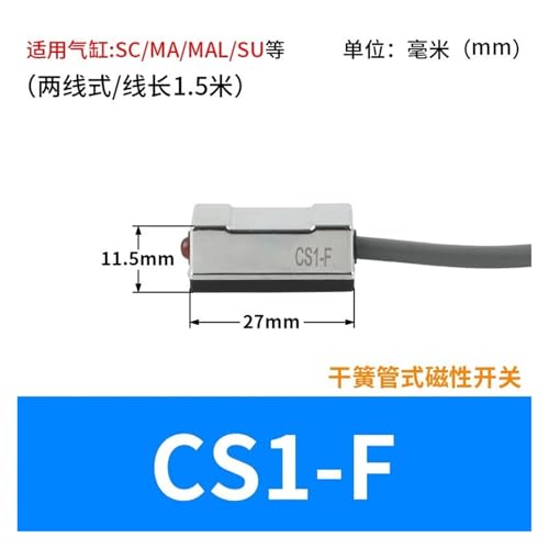 Interruptor magnético CS1-F para cilindro neumático 2