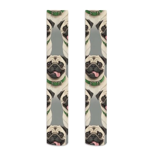 Funny Fuzzy Calf Socks Unisex Christmas Gifts For Hiking Camping Decor4