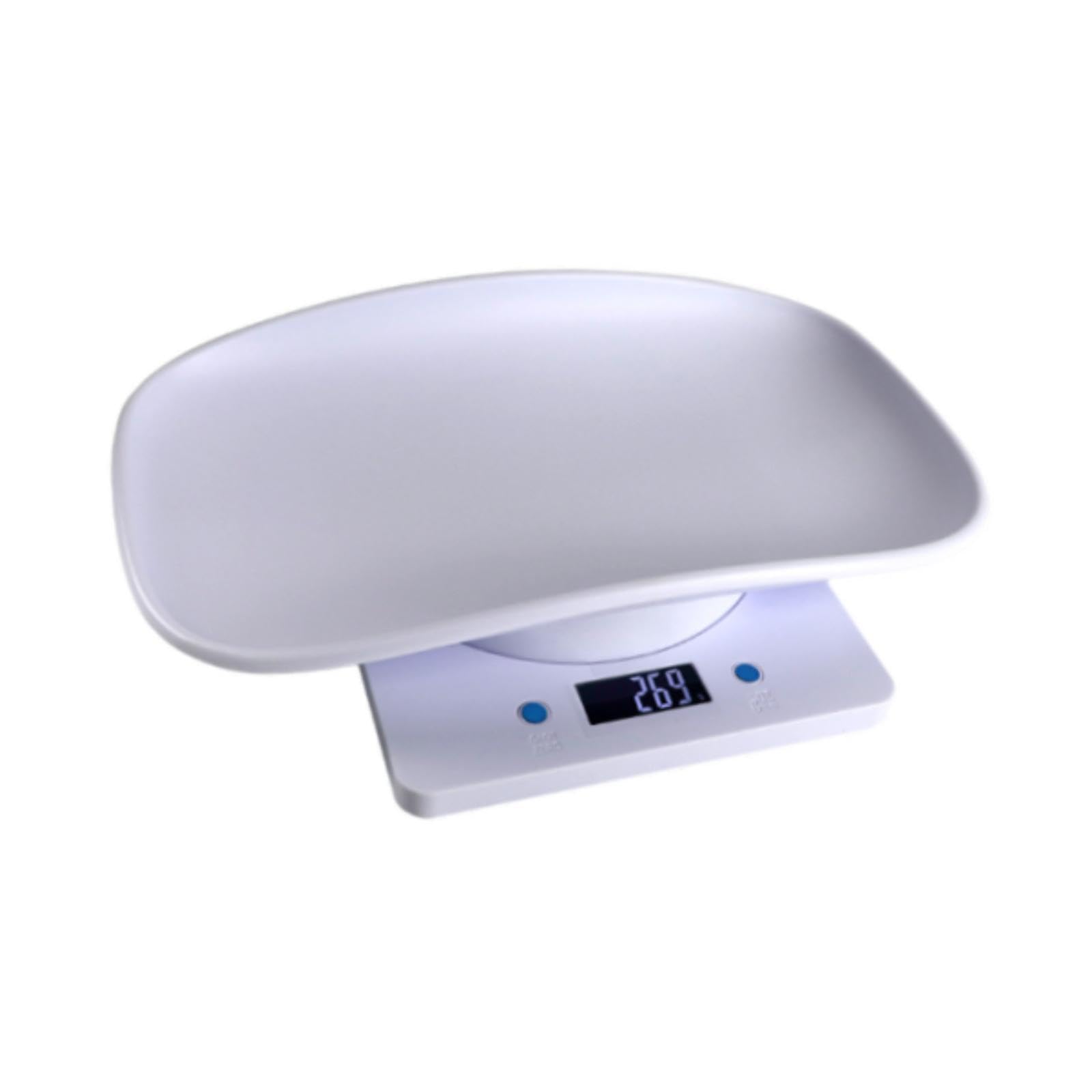 Báscula electrónica de precisión portátil: mini báscula digital con pantalla 7