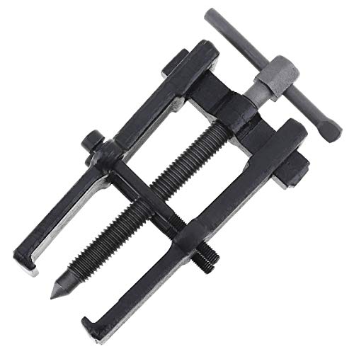 ChgImposs 4 Inch High-carbon Steel Two Claw Puller Separate Lifting Device Multi-purpose Pull Strengthen Bearing Rama with Screw Rod for Auto Mechanic Hand Tools