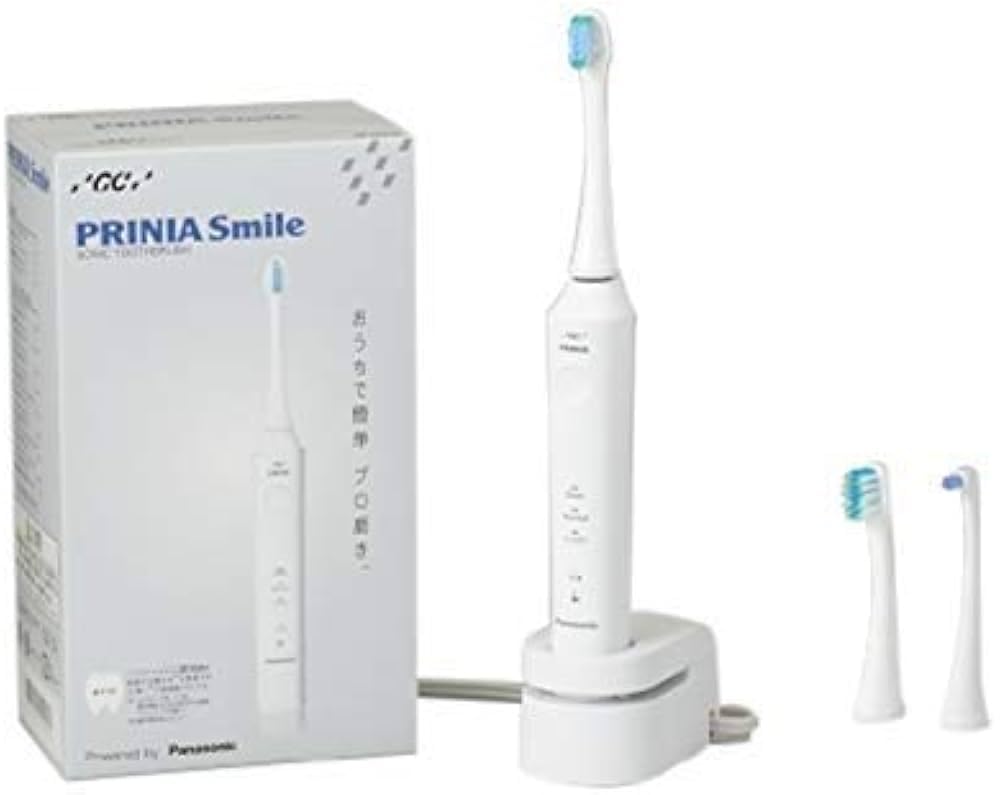 Amazon.co.jp: GC プリニア スマイル 音波振動歯ブラシ、電動歯ブラシ