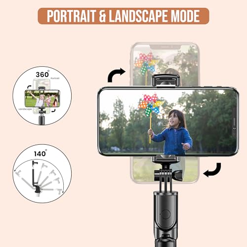 Image of WeCool Selfie Stick Tripod with Light, 67CM Reinforced Tripod for Mobile Phone, Multi-Functional Bluetooth Selfie Stick for Travel,Vlogging,Compatible with iPhone and All Smartphones