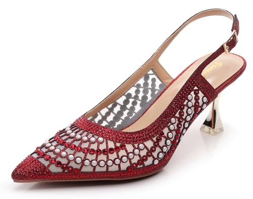 Image of VenusCelia Women's Charming Lady Slingback Pump Shoe
