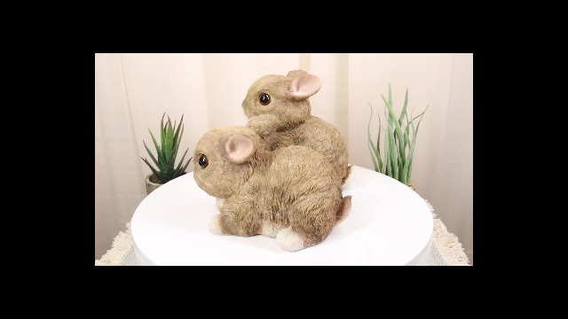 Watch Baby Bunny Rabbit Pet Pal Figurines Pair on Amazon Live
