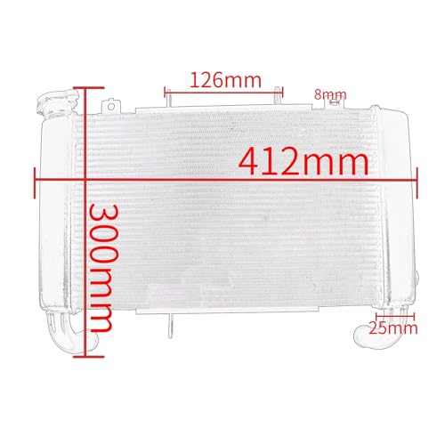 Radiateur de liquide de refroidissement CBR650R en alu renforcé - 2