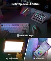 amaran Verge Bi-Color LED Key Light 2700K-6500K Desktop Light – Ansicht 4