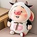 MissW Cartoon Piggy Peluche Bambola Cuscino per Bambini Regalo per Ragazze Carino Ragdoll Piggy Cuscino per Divano Giocattoli di Peluche per Bambini Decorazione per La Stanza dei Bambini