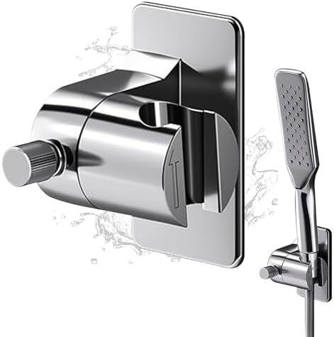 Zyluniy Shower Bracket Shower Holder without Drilling, Shower Hol...