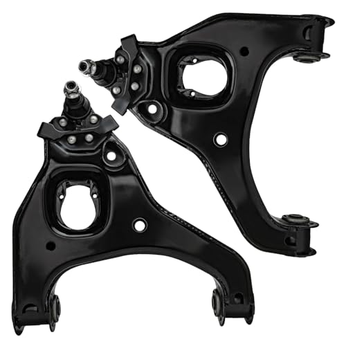 Image of Detroit Axle - RWD Front End Kit for 1999-2006 Chevy Silverado GMC Sierra 1500 Rack and Pinion Assembly 2 Lower Control Arms w /Ball Joints 2 Upper Ball Joints 2 Outer Tie Rods 2 Sway Bars Replacement