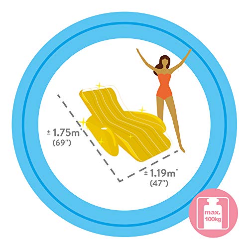 Poltrona para Piscina Brilhante Gold