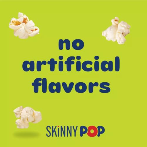SKINNYPOP Original, Gluten Free Popcorn Bags, .65 oz (6 Count) | Snack box, Healthy Snacks for Adults, Vegan, For School and Office, 0.65 oz, 6 Skinny Pop Individual Bags - image 9