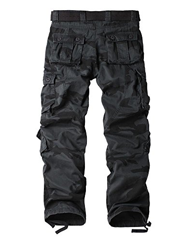 Image of AKARMY Men's Relaxed Fit Cargos