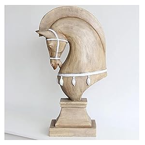 Abstract Paard Beeldhouwkunst Standbeelden, Rustieke Imitatie Oude Rustieke Stijl Woonkamer Decoratieve Ornamenten…