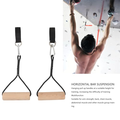 Anillas Gimnasticas de Madera Portátiles para Entrenamiento miniatura 4
