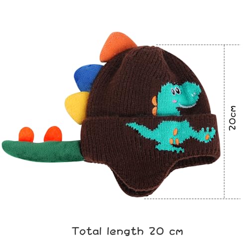Gorro de invierno para bebé KAKU NANU de 0 a 3 años para proteger del frío 6