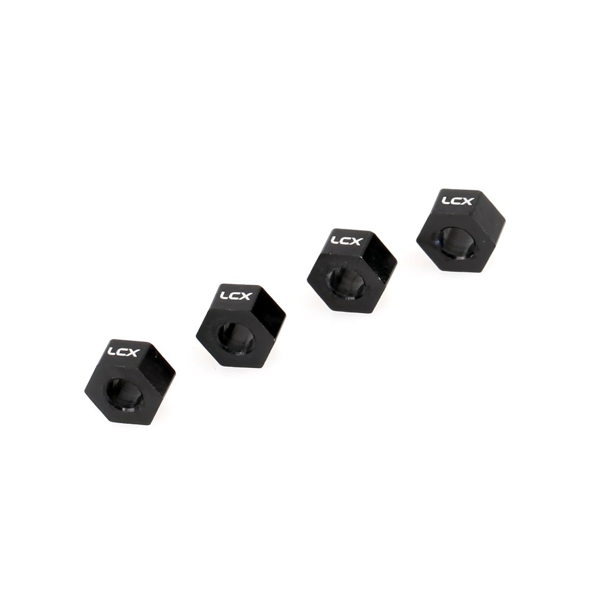 LCX Racing RC Car CNC Machined Aluminum 8mm Wheel Hex system for LOSI 1/16 Mini-B Buggy 1/18 Mini-T 2.0 Stadium Truck - Image 3