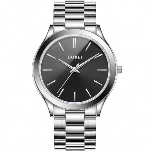 [BUREI] �r���v �����Y �A�i���O �N�I�[�c �V���v�� �h�� �u���b�N ���Ŏ��v �r�W�l�X �J�W���A�� ������� �l�C �a�m �E�H�b�` �v���[���g ���b�h (�V���o�[)