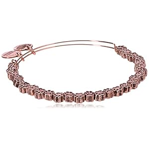 Alex-and-Ani-Accents-Paw-Print-Beaded-Expandable-Bangle-for-Women-2-to-35-in Alex and Ani Accents Paw Print Beaded Expandable Bangle for Women, Rafaelian Rose Gold Finish, 2 to 3.5 in