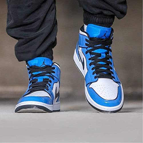 Image of Jordan Mens Air 1 Mid SE DD6834 402 Signal Blue - Size 8.5