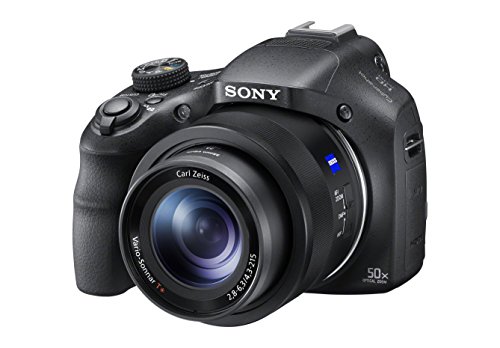 Sony DSC-HX400V - Cámara compacta de 20.4 MP (Pantalla de 3', Zoom óptico 50x, estabilizador, GPS), Negro [Importado]