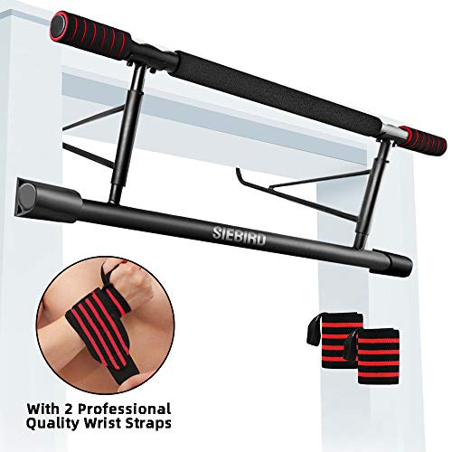 SIEBIRD Pull Up Bar for Doorway No Screw, Multi-Gym Chin Up Bar