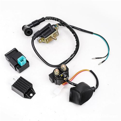 Pack allumage CDI moto 50-110CC avec relais régulateur et haute tension pour motocross