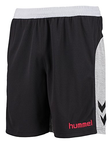 Hummel New Nostalgia Shorts - black/grey melange, Größe:176