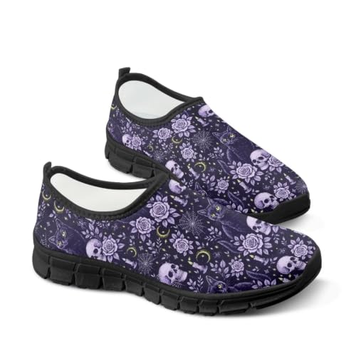Image of Women's Loafers Slip On Slip Shoe Casual Walking Shoes Non Slip Work Shoes Mesh Athletic Sneakers