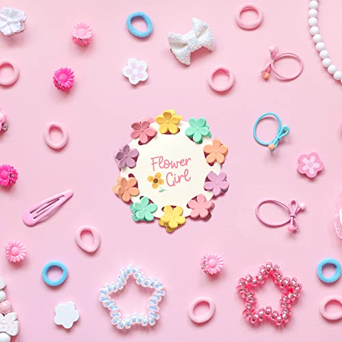 Pinzas para el cabello Flower Girl Gift - Pack de 20 clips para propuesta de dama de honor miniatura 5