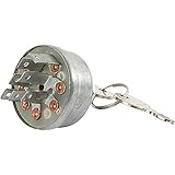 DB Electrical 240-22045 Key Switch Compatible With/Replacement For 4 Position Murray Mtd Mfg# 725-1717 092556 5412H 092556Ma 92556 140301 532 14 03-01 925-1717 BS54124 9900-9031 AN113336BB1 430-674