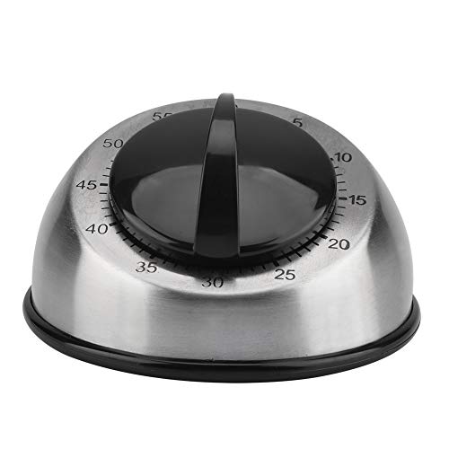 Minuterie de cuisine 60 minutes Minuterie de cuisine en acier inoxydable Cover