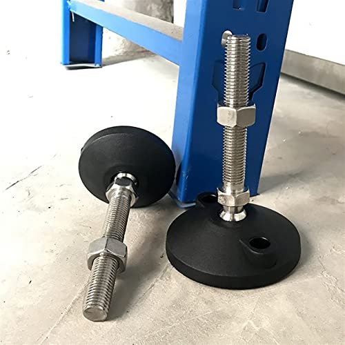 Patas roscadas regulables con base de 5 cm para nivelar muebles con total estabilidad 3