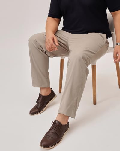 Image of Men Plus Size Chino Pants | Casual Chinos for Men