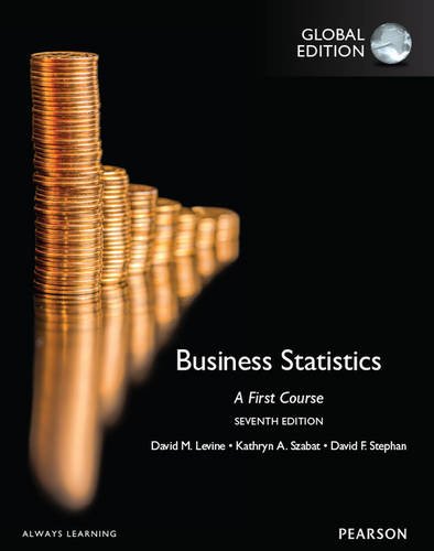 Business Statistics: A First Course, Global Edition 
