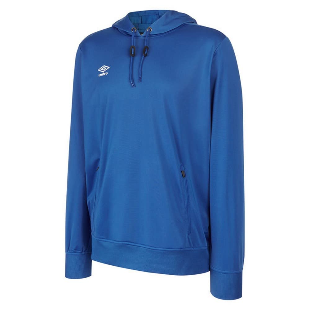 Umbro Mens Club Essential Polyester Hoodie (L) (Royal Blue)
