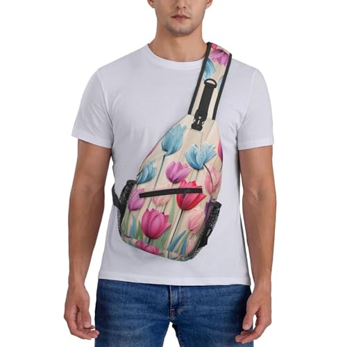 Morrales de senderismo colorido para adultos unisex miniatura 7
