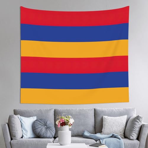 Tapiz de la bandera de Armenia (152x130 cm) para decorar el dormitorio con orgullo cultural