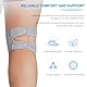 BOUFEIDA Wellnee Kniebandage, Verstellbare Kniebandage Arthrose Männer und Damen, für Rehabilitation und Knie, Gelenkschmerzlinderung, Stabilisierende Kniehilfe (S/M)