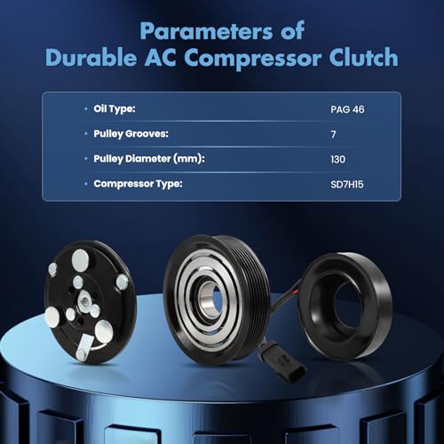 Image of ECCPP A /C Compressor Clutch 2002-2003 Fit for Dodge Dakota 3.9L AC Clutch