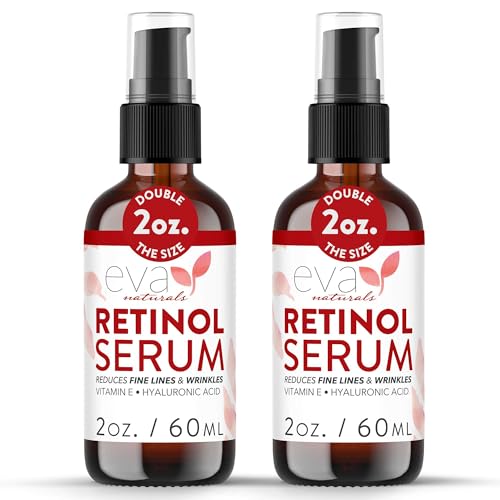 Retinol Serum for Face with Hyaluronic Acid Lightweight Night Ser...