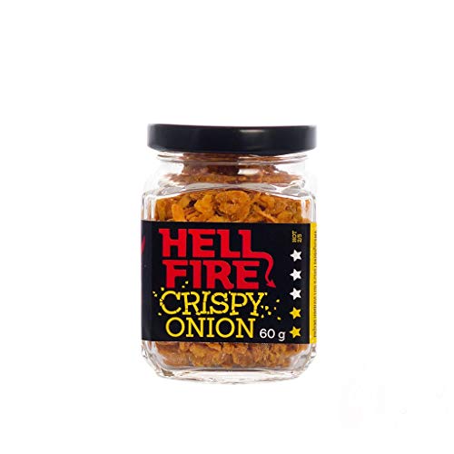 Volim Ljuto Hellfire Cebolla Crujiente - Cebolla Frita (Chiles) 60 g Calor 2/5