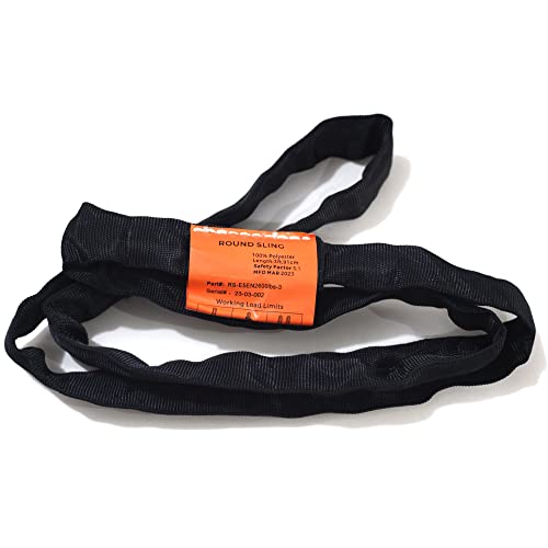 PRIORMAN Round Sling for Aerial Hoop, 3ft/91cm Continuous Woven Polyester