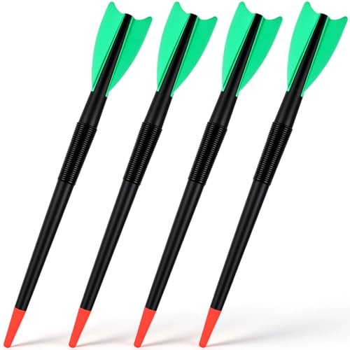 Motionchic 4 Pack 400 Grams Training Javelin for Beginners Track and Field Javelins Soft Plastic Javelin for Intermediate Advanced Throwers Baseball Softball Indoor Outdoor Throwing Skills Adult