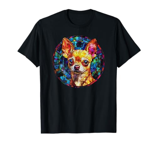 Chihuahua Dog Retro Vintage 60s 70s Funny Father's day T-Shirt