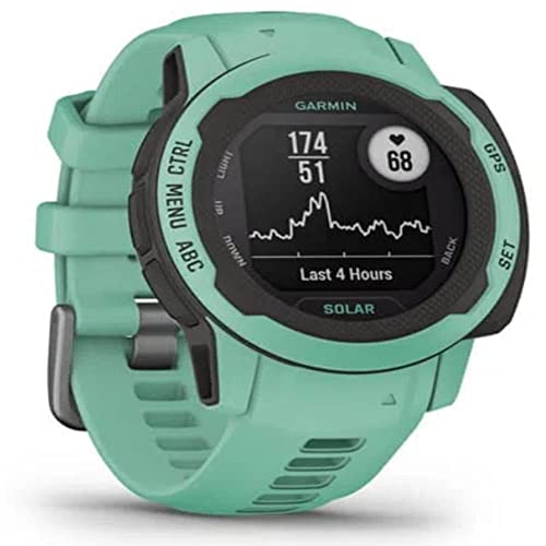 Bracelet d'activités GARMIN Instinct 2S Solar 0,79" Vert
